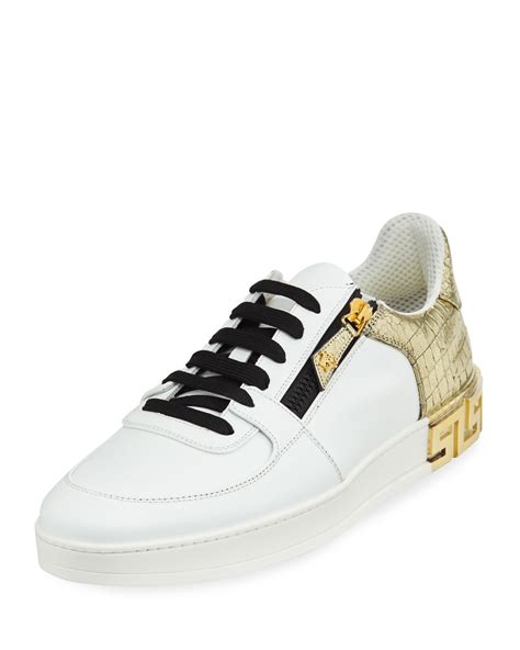 versace collection black jogger sneakers|versace tribute sneakers.